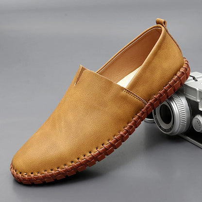 Santorini Leder-Slipper