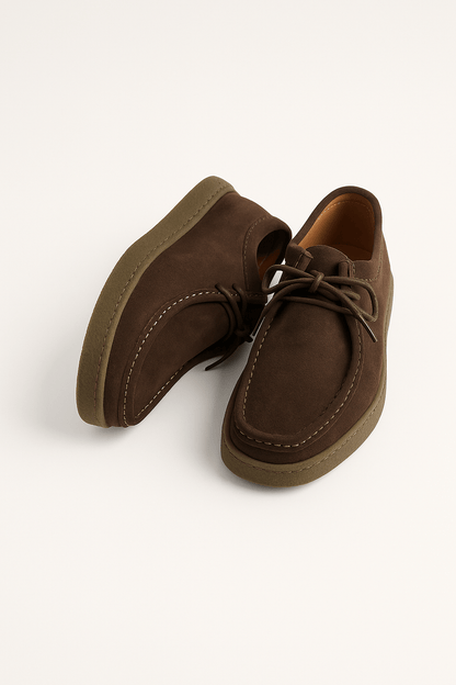 Herensuède-loafers