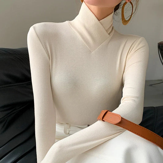 Cross-Rollkragenpullover