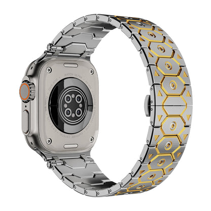 Imperiale roestvrijstalen Apple Watch-band