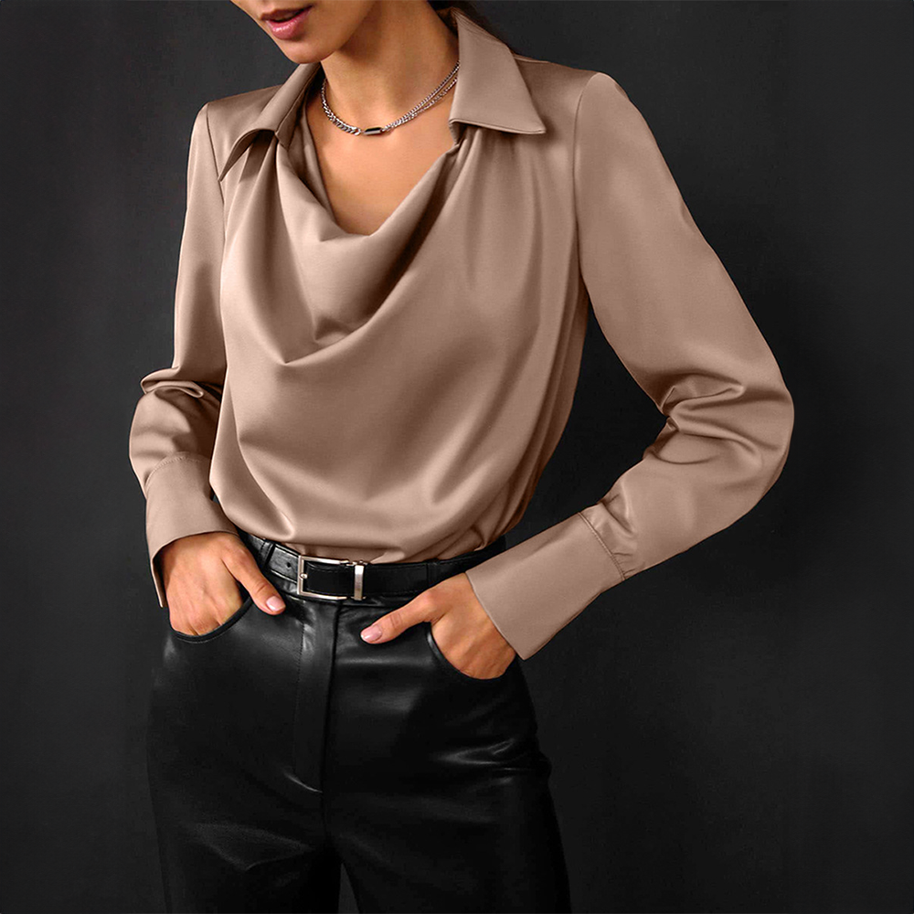 Cassie | Elegante zijden blouse voor dames