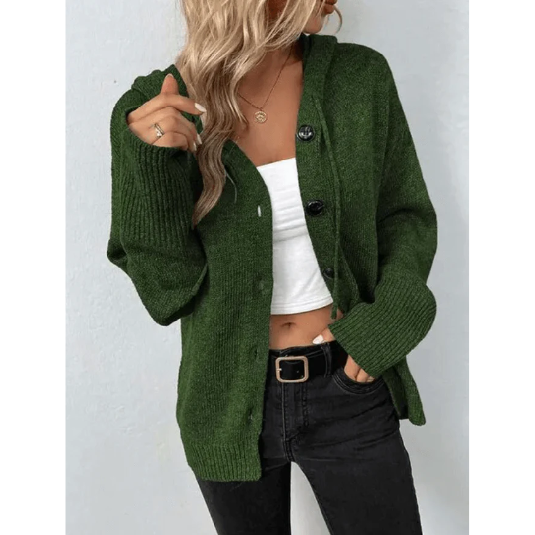 Brittan | Strickcardigan mit Knöpfen