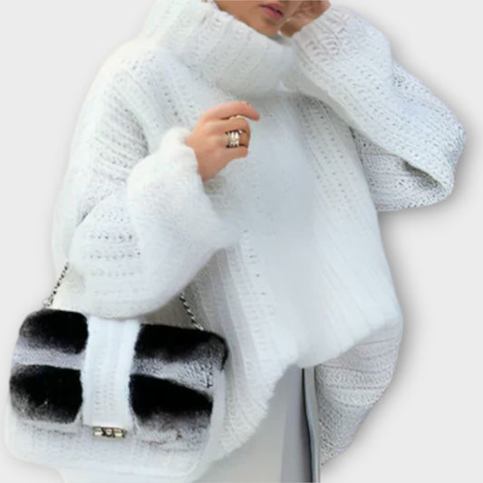 Zachte hoodie met lange mouwen voor dames