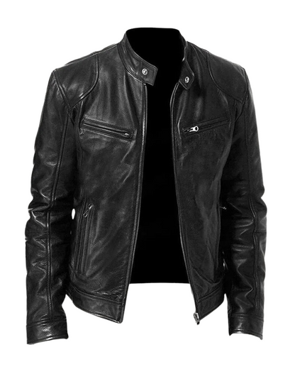 Lederjacke