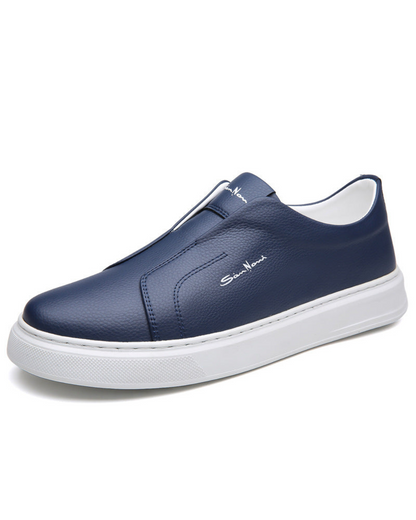 Leder Slipper Schuhe