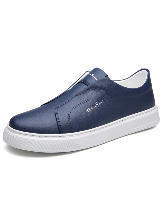 Leder Slipper Schuhe