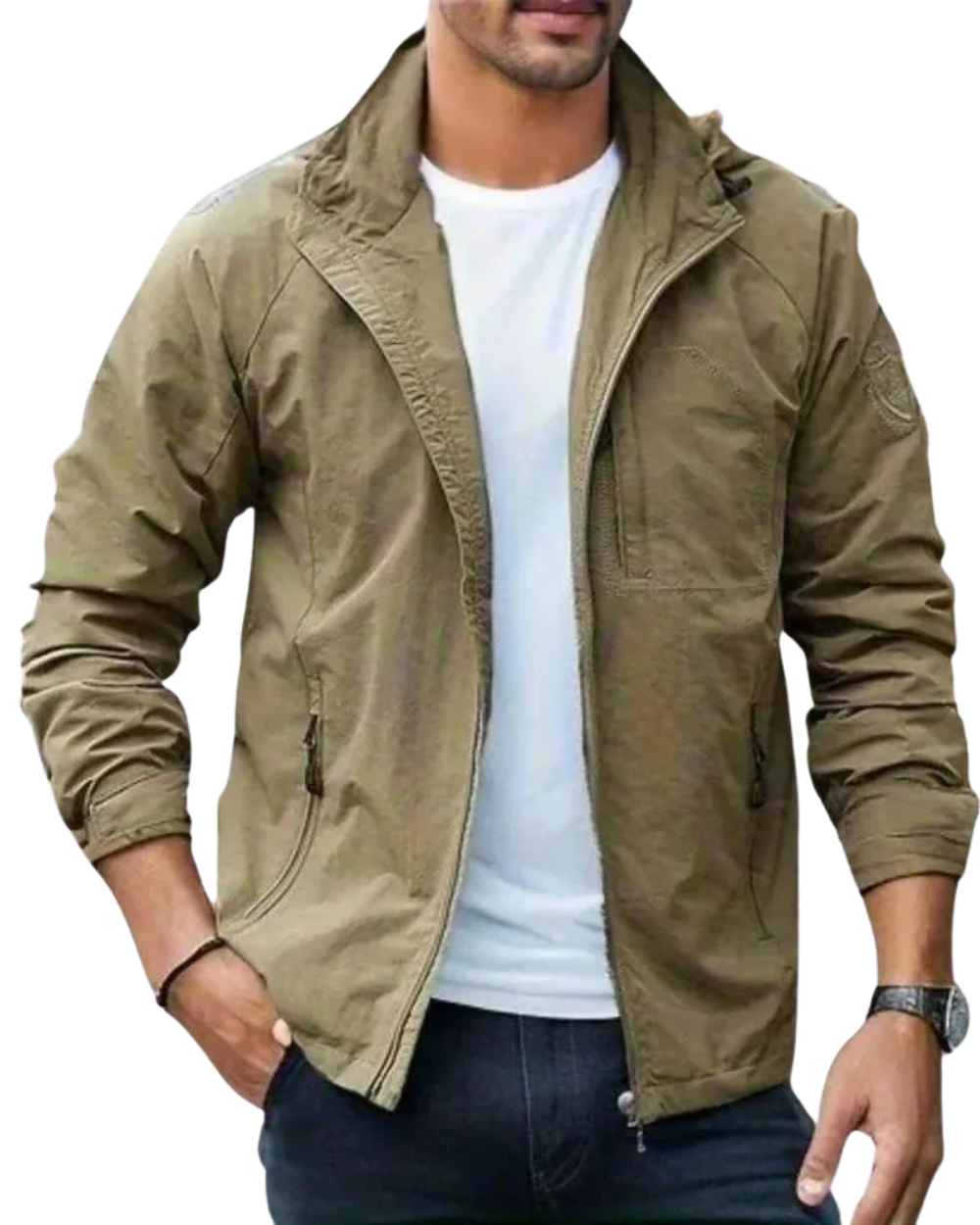 Stylische Cargo Sommerjacke