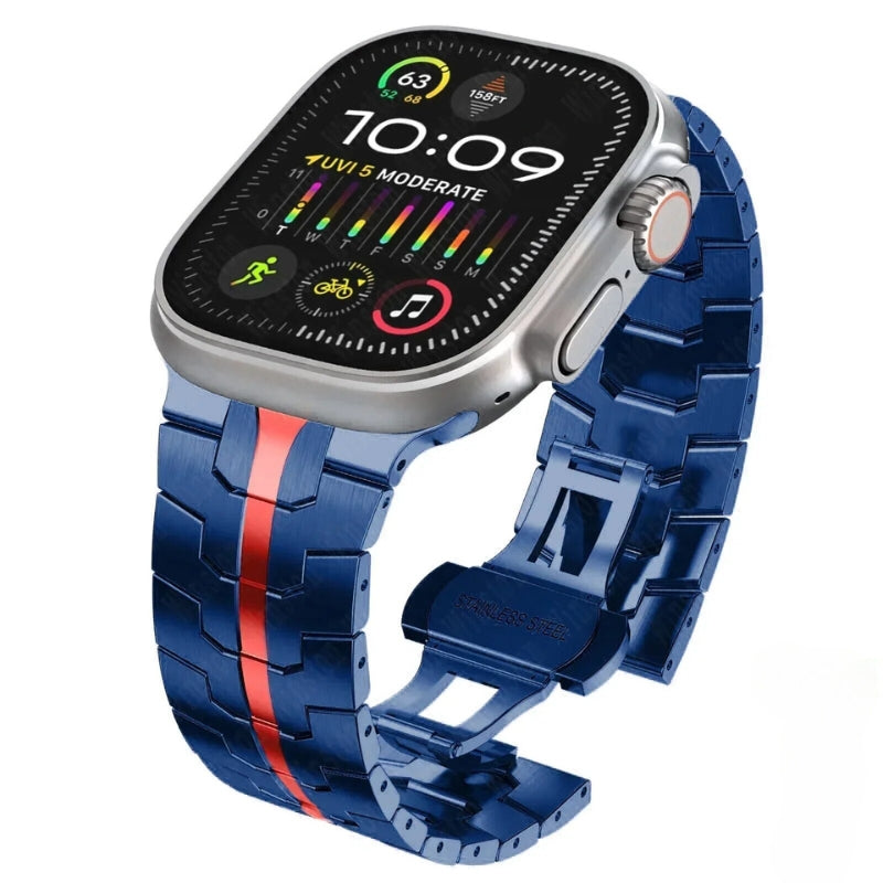 Titanium Roestvrijstalen Apple Watch Bandje