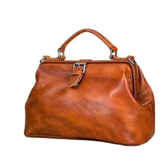 Echte Leder Damen Schultertasche