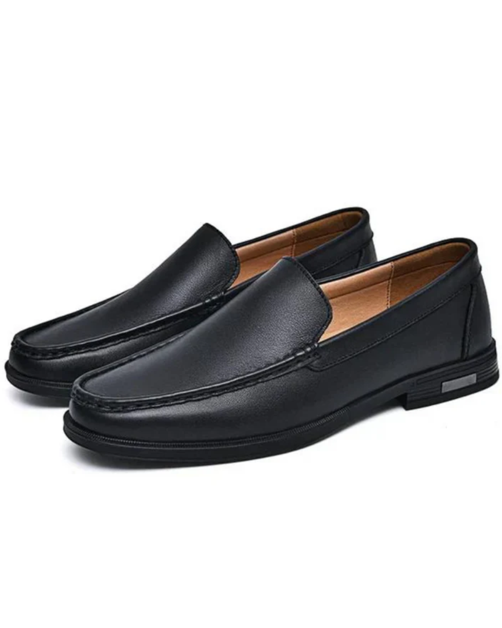 Murcia lederen loafers