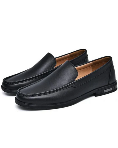 Murcia lederen loafers