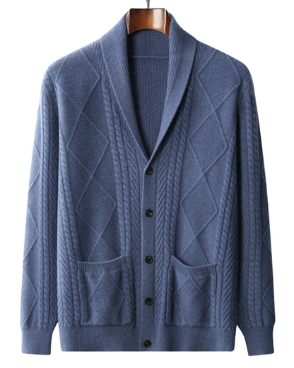Savoca Strickjacke aus Merinowolle