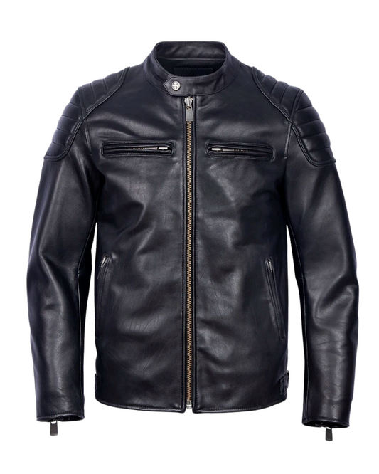 Vintage-Lederjacke
