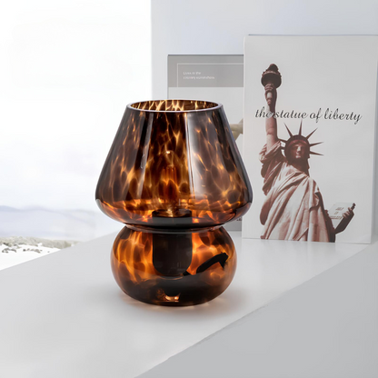 Verra™ Handgeblazen glazen lamp
