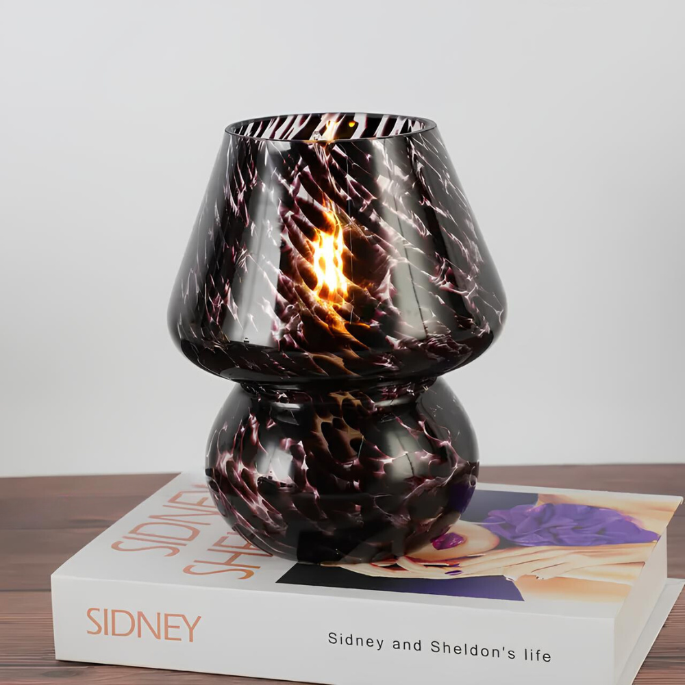 Verra™ Handgeblazen glazen lamp