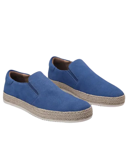 Zomerloafers van suède