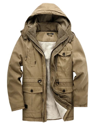 Elegante gewatteerde outdoorjas