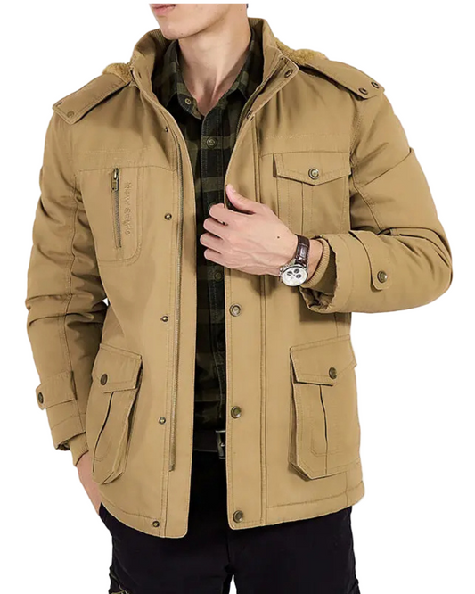 Elegante gewatteerde bomberjack