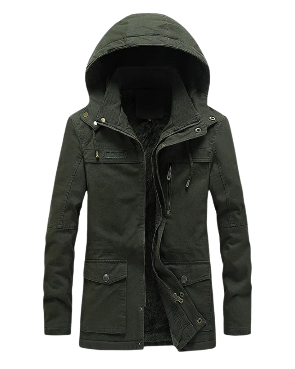 Elegante winddichte Winterjacke