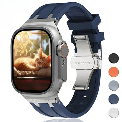 TitaniumTouch siliconen Apple Watch-bandje