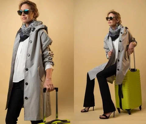 Dorothée – Stilvoller und wasserabweisender Trenchcoat