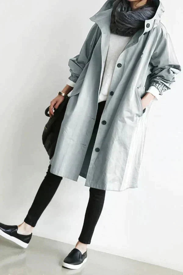 Dorothée – Stilvoller und wasserabweisender Trenchcoat