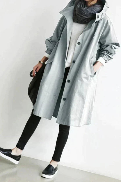 Dorothée – Stilvoller und wasserabweisender Trenchcoat