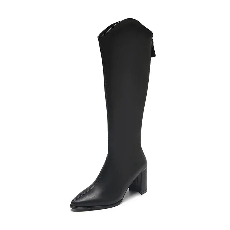 VALERIA™ - Luxuriöse Langschaftstiefel