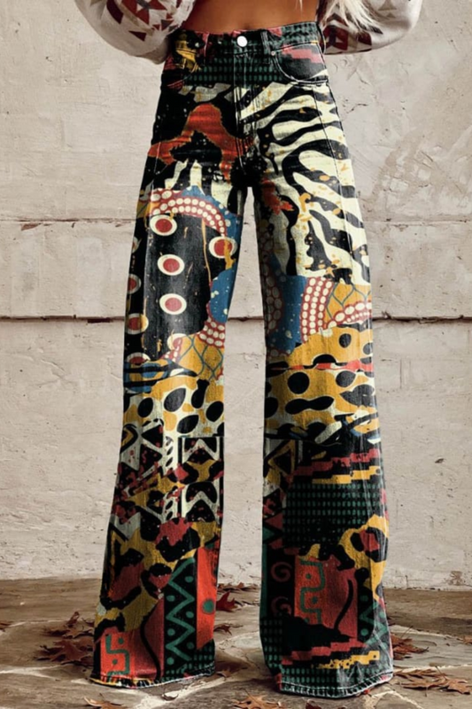 Behn Berlijn | Elegante Boho Vintage Wijde Broek