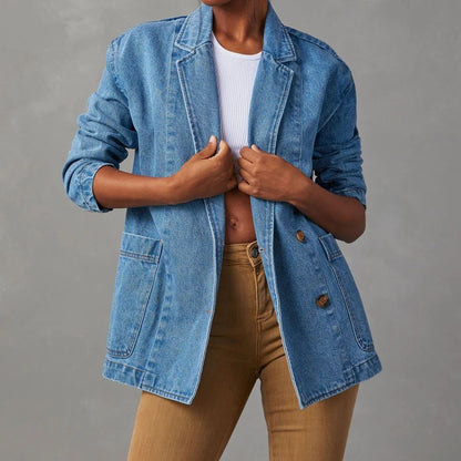 Valentina Rossi L’Audacia Denimjacke