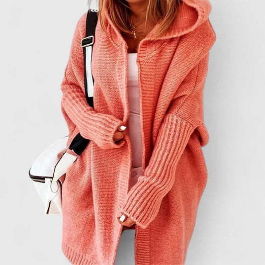 Jane – Comfortabel vest met capuchon voor moeiteloze alledaagse elegantie