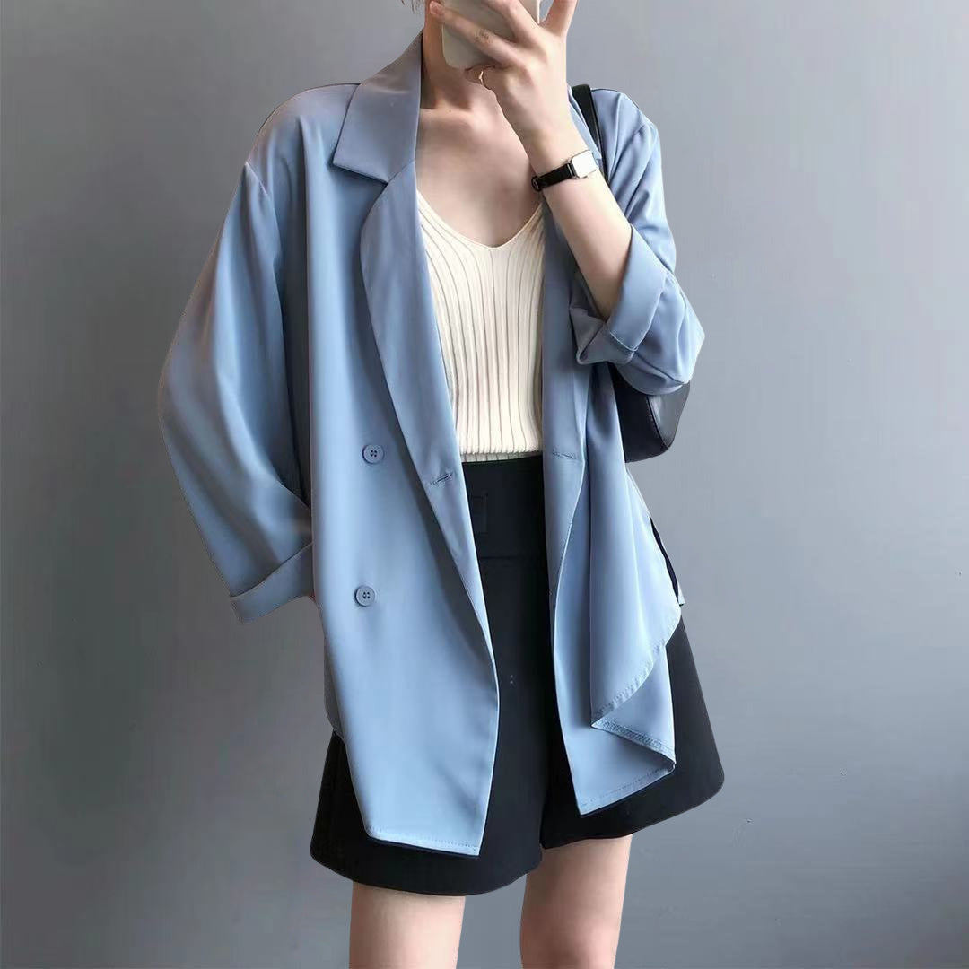 Valentina Rossi Parel Licht Blazer