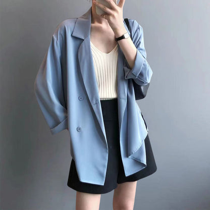 Valentina Rossi Parel Licht Blazer