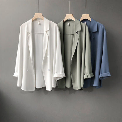 Valentina Rossi Parel Licht Blazer