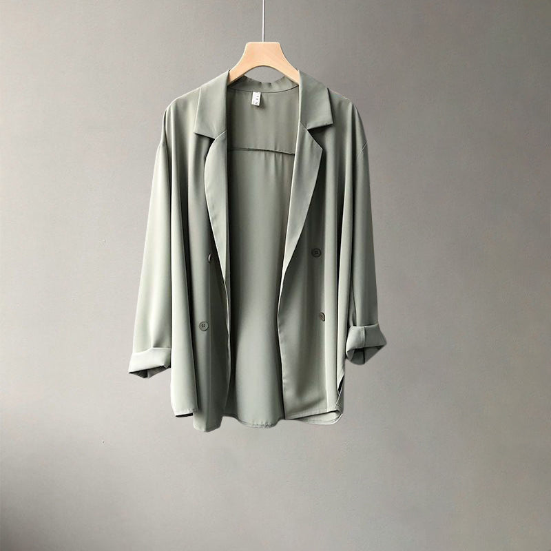 Valentina Rossi Parel Licht Blazer