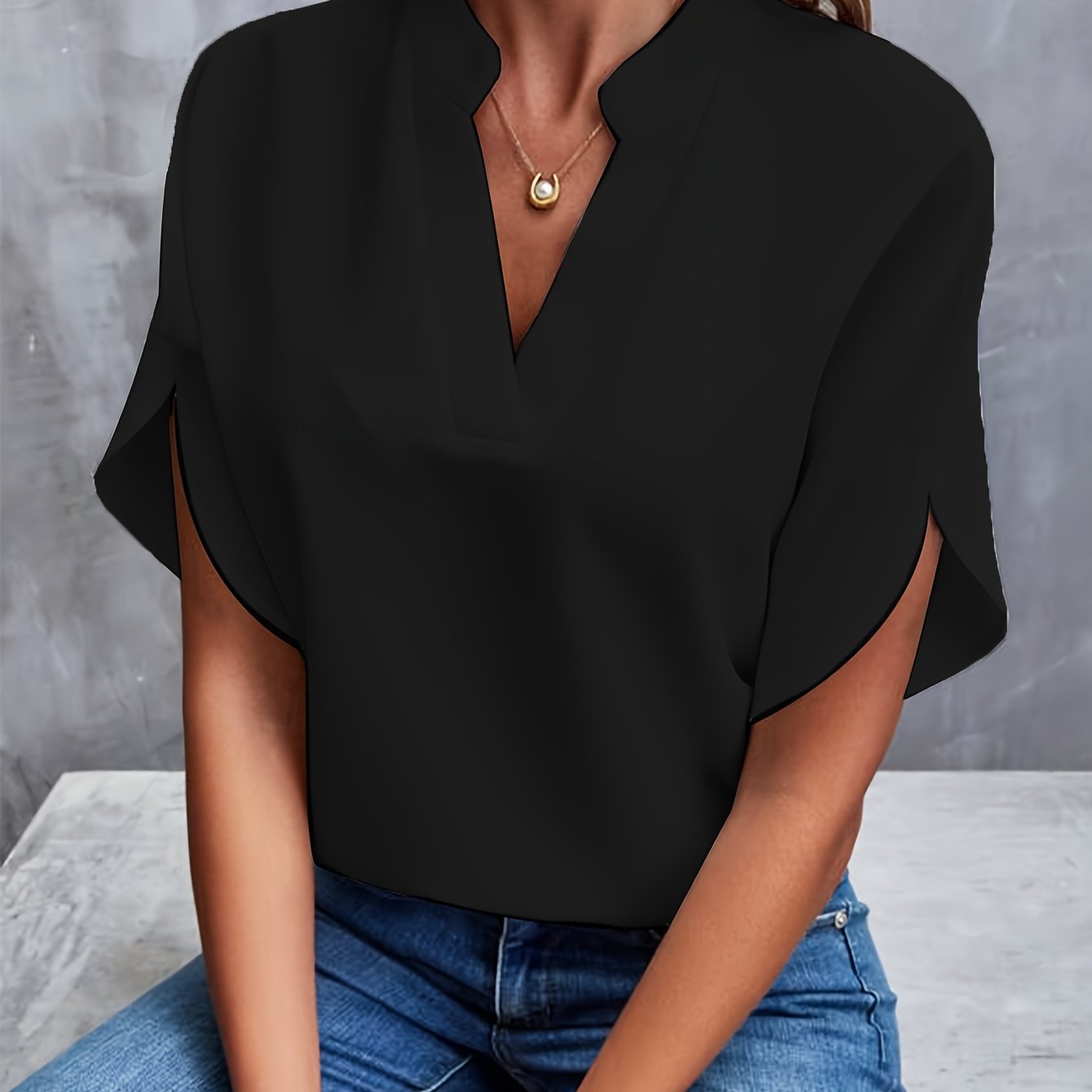Mina™ | Luxe elegante blouse