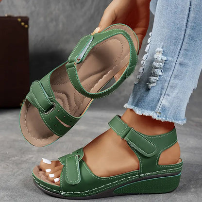 Veera™ Orthopädische Sandalen - Fußgewölbeunterstützung & ganztäglicher Komfort für Frauen