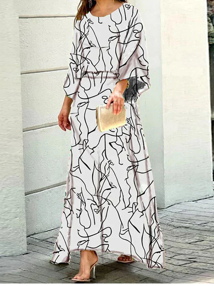 Esther - Trendy herfstoutfit met ronde hals