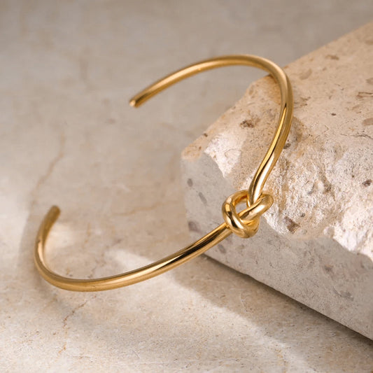 Bellamy | Verstellbares Armband mit Vintage-Knoten