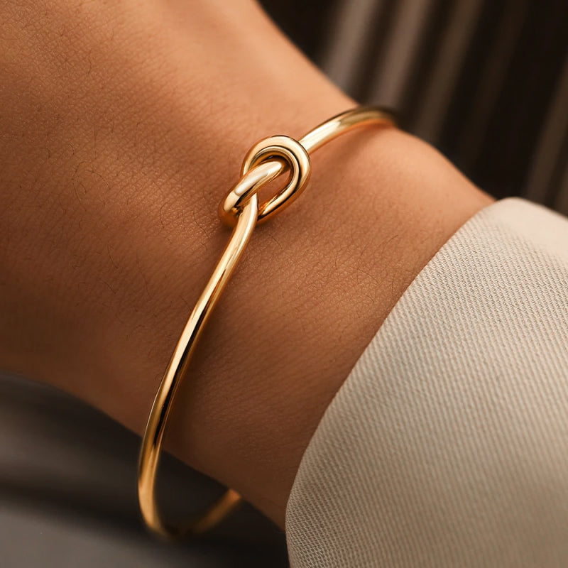 Bellamy | Verstellbares Armband mit Vintage-Knoten