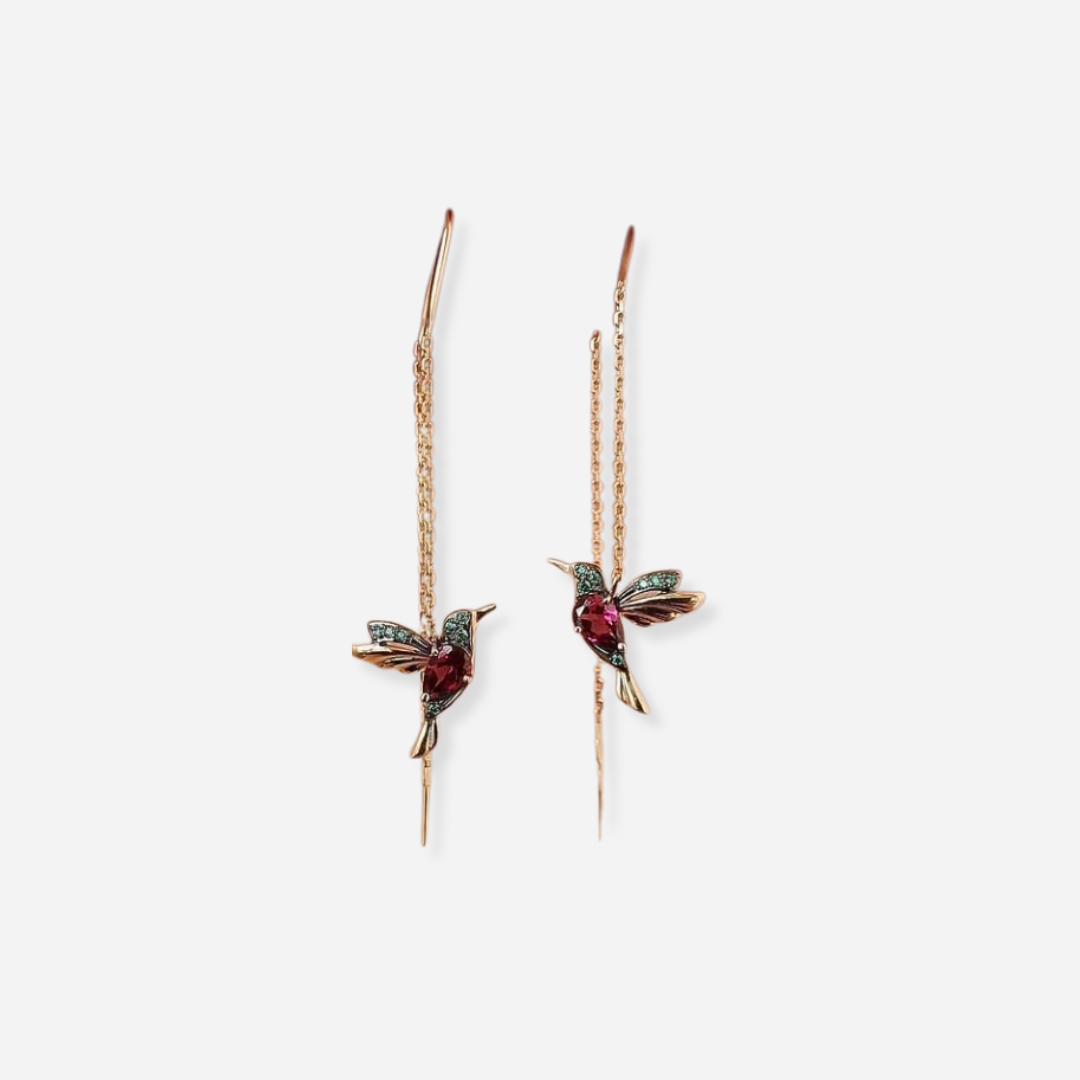 Kolibri™ | Ohrringe im Design mit Kolibri-Motiv