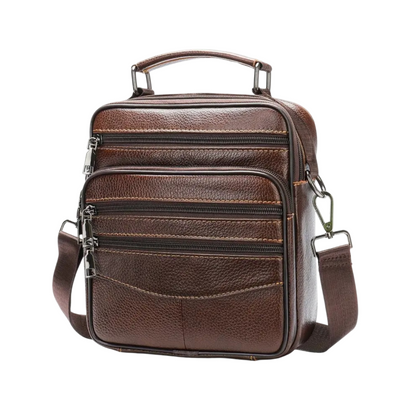 Jacob – Leder Retro-Umhängetasche für Herren