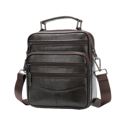 Jacob – Leder Retro-Umhängetasche für Herren