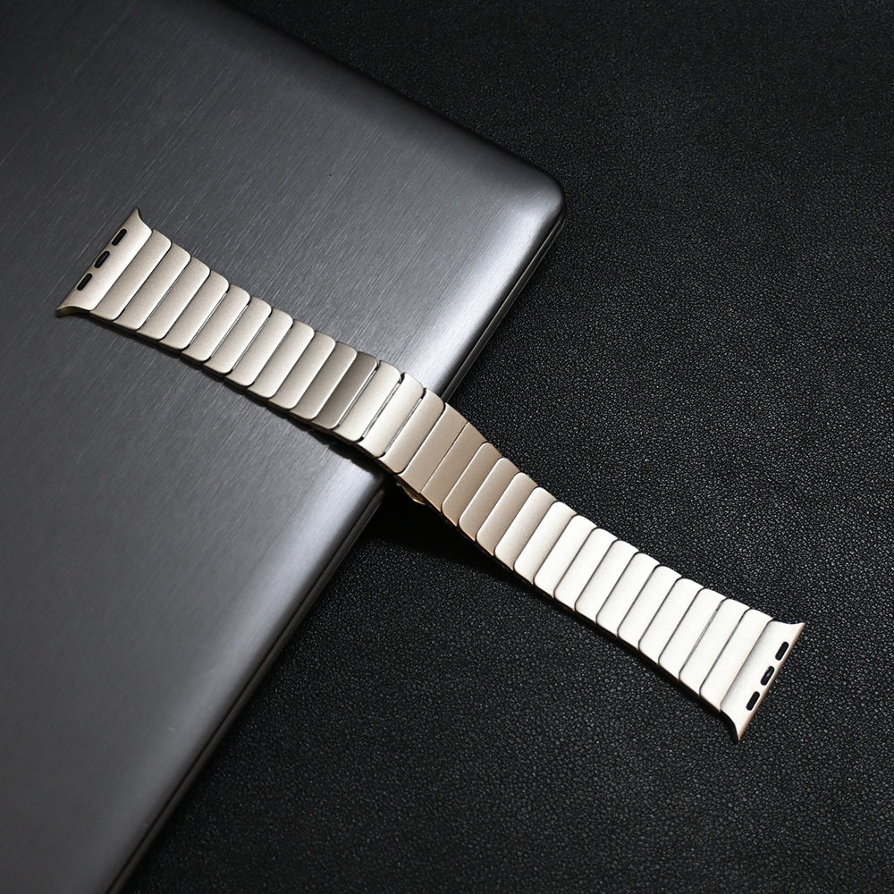 Roestvrijstalen schakelband voor Apple Watch