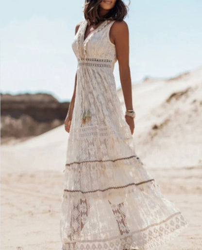 Nina | Elegante Boho-jurk (Bijna uitverkocht)