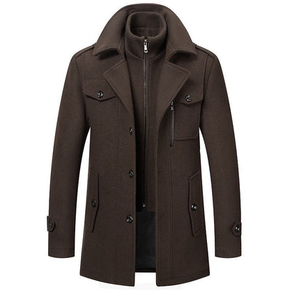 Félicien – Manteau d’hiver deux pièces élégant