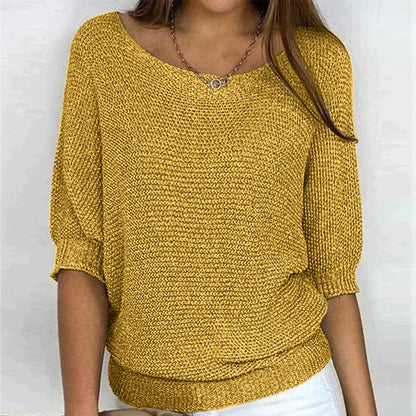 THARAH | Top - Elegant - Gebreid patroon / Veelzijdig design - Geschikt voor dagelijks gebruik voor dames