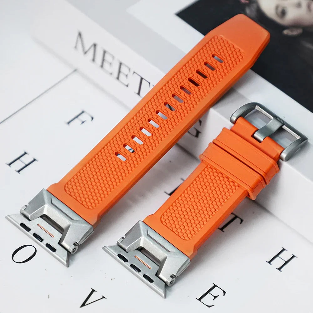 Caldera siliconen Apple Watch-band