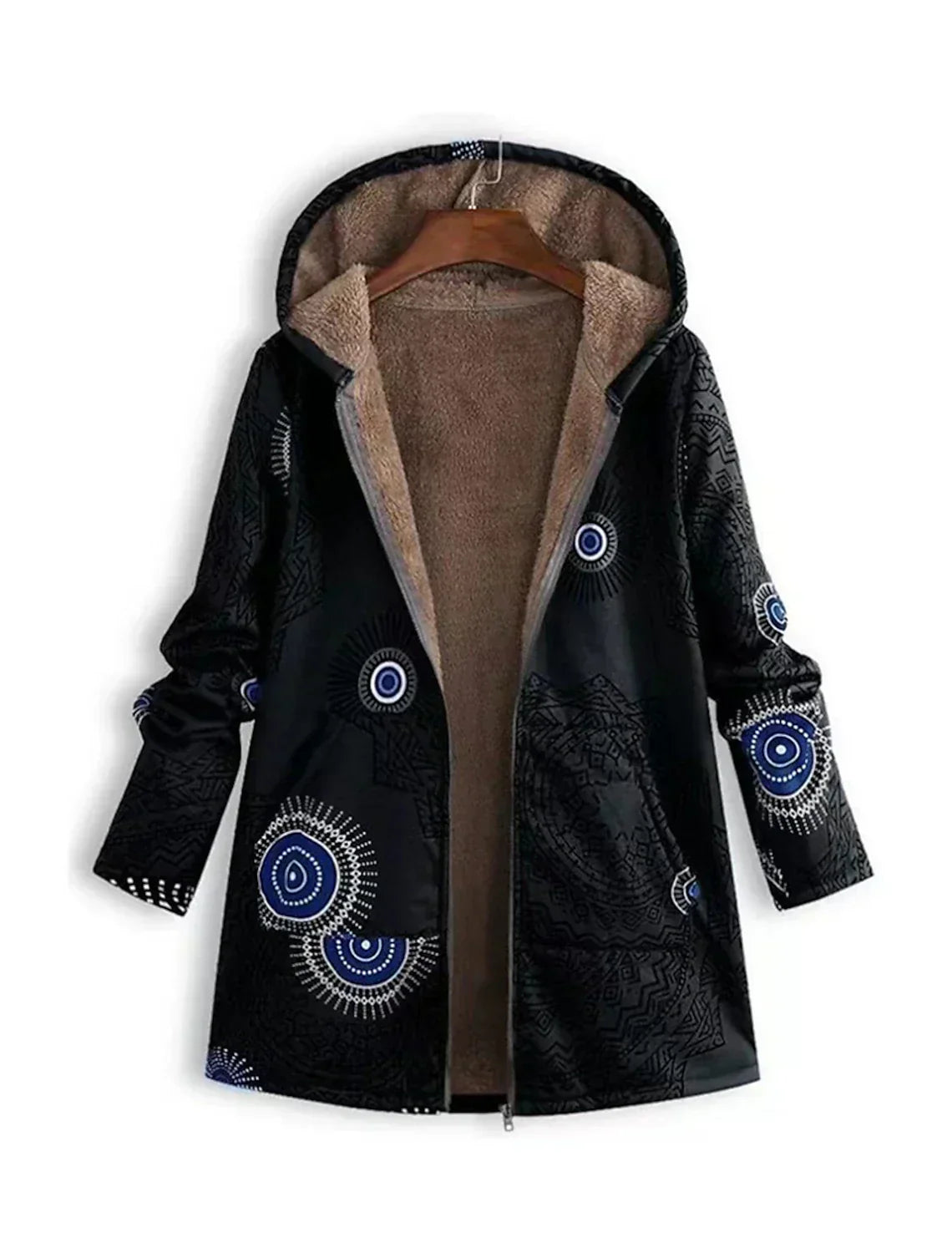 ZAHARA™ | Artistiek Gevoerd Fleecejack