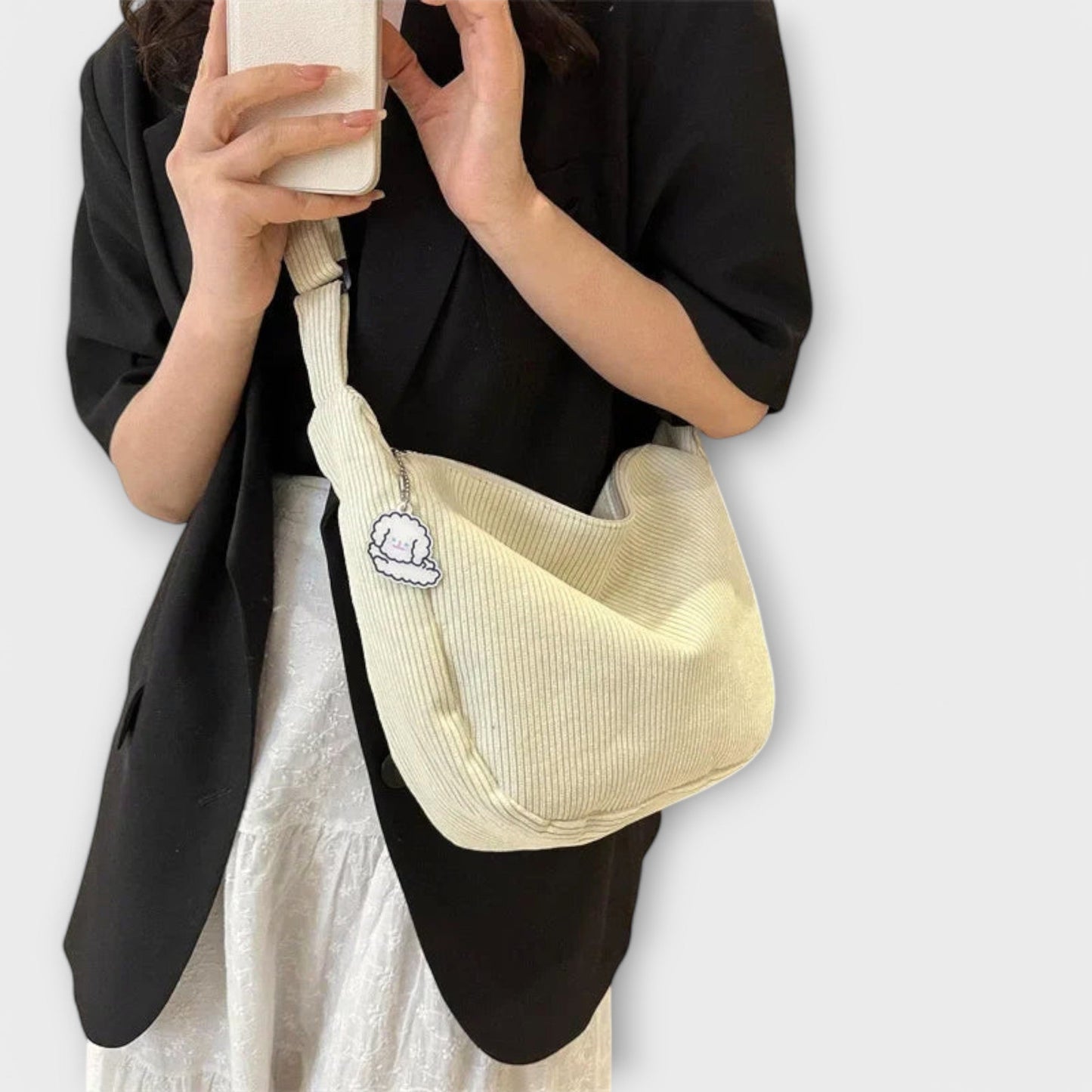 Corduroy Schultertaschen für Damen